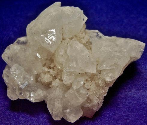 APOPHYLLITE crystals - Pune District (Poonah District), Maharashtra, India - ex Rutgers Geology Museum - for sale