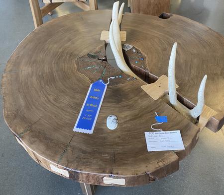walnut table