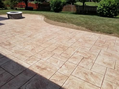 STAMPED CONCRETE PATIO CONTRACTOR SERVICE WINCHESTER NEVADA