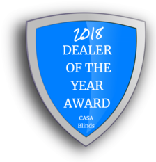 2016 CASA BLINDS dealer award