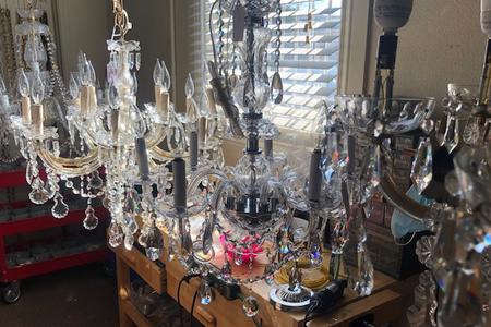 chandelier repair restoration crystal chandeliers ceiling fixtures antique and vintage