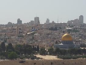 View over Jerusalem by Craig Lawrence Gurkha author