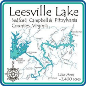 Leesville Lake Fishing Map Discover Leeesville Lake