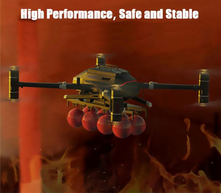heavy lift firefighting drone