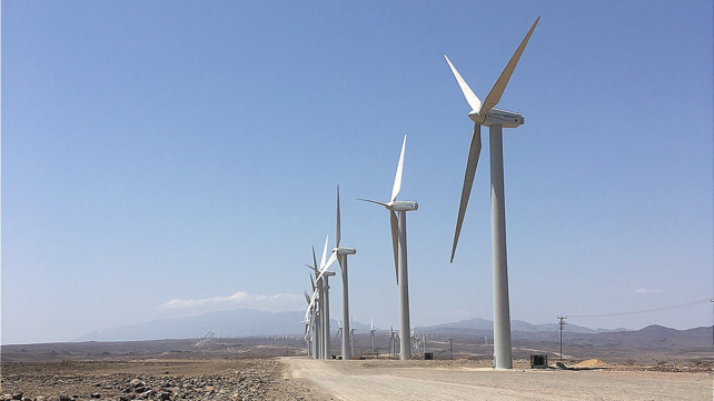 Wind Turbines in Turkana Kenya