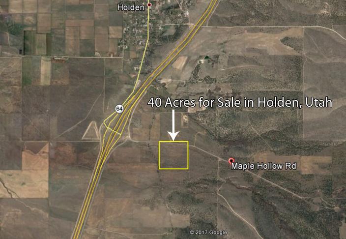 Land for Sale Off I-15 in Holden Utah