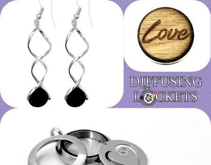 Diffusing Lockets Aromatherapy Jewelry