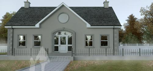 3D Visualisation of Traditional New Dwelling, Gracehill