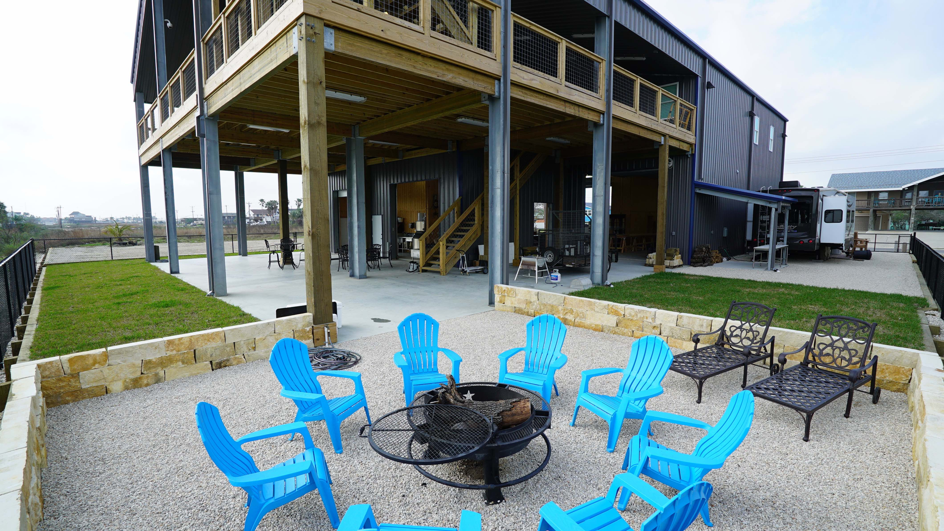 Metal Barn Home In Port O Connor Texas