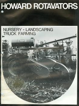 Howard Rotavators Nursery/Landscaping/Truck Farming Brochure