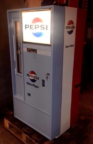 Pepsi Cola Vendo V56 antique soda machine