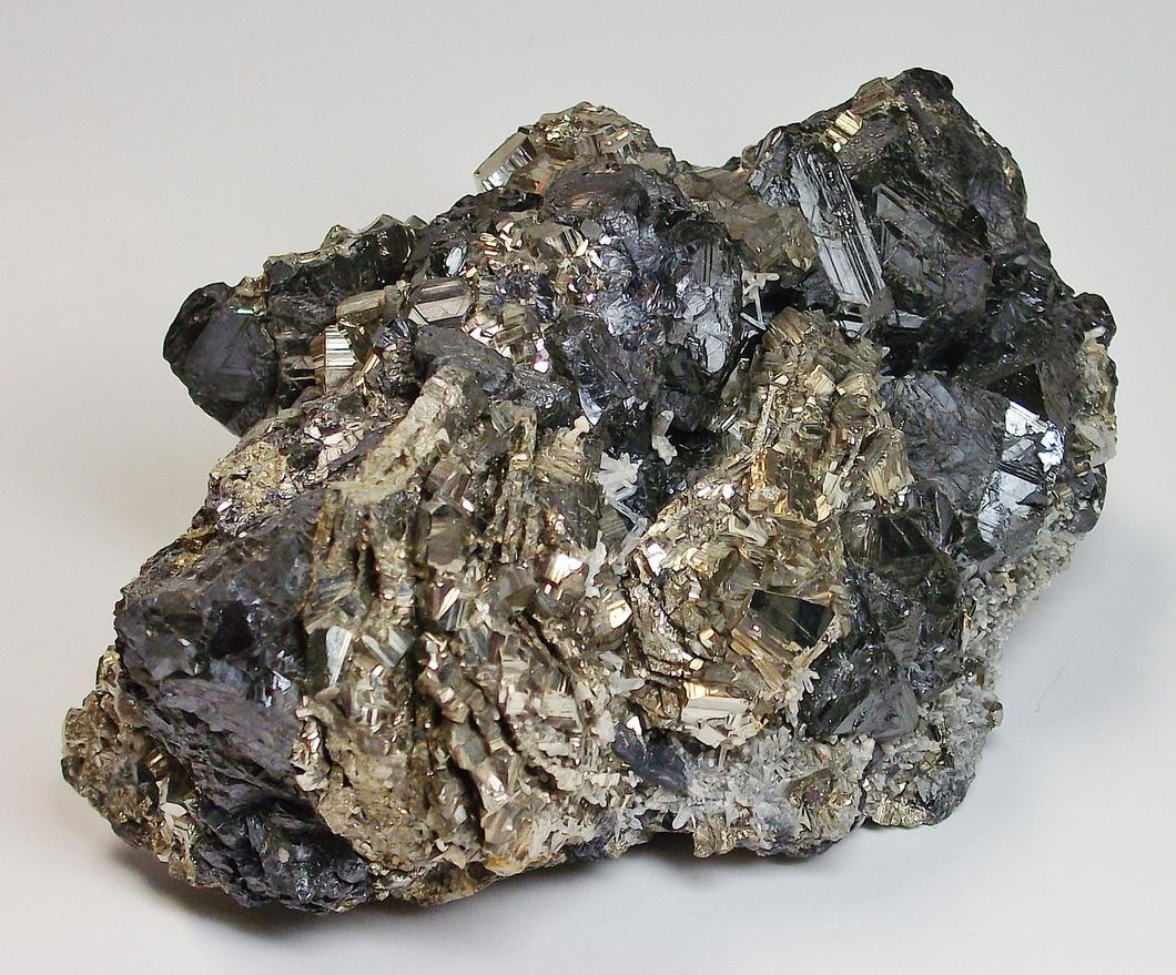 Sphalerite & Pyrite crystals Eagle Mine, Gilman, Colorado