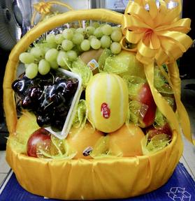 giỏ hoa quả, giỏ trái cây, lẵng hoa quả, lẵng trái cây đẹp tại hà nội