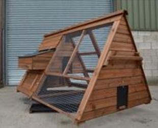 Highlander ark shaped hen house