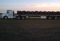 Truck Full Of Turf Ready For Delivery