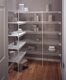 Wire Shelving Pantry