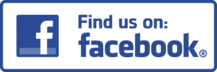 Find Us On Facebook button