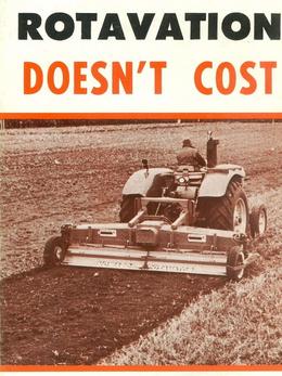 Rotavation Doesnt Cost, It Pays Brochure