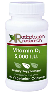 Adaptogen Research, Vitamin D3 5000 IU V.C