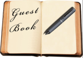 Click to sign our guest book