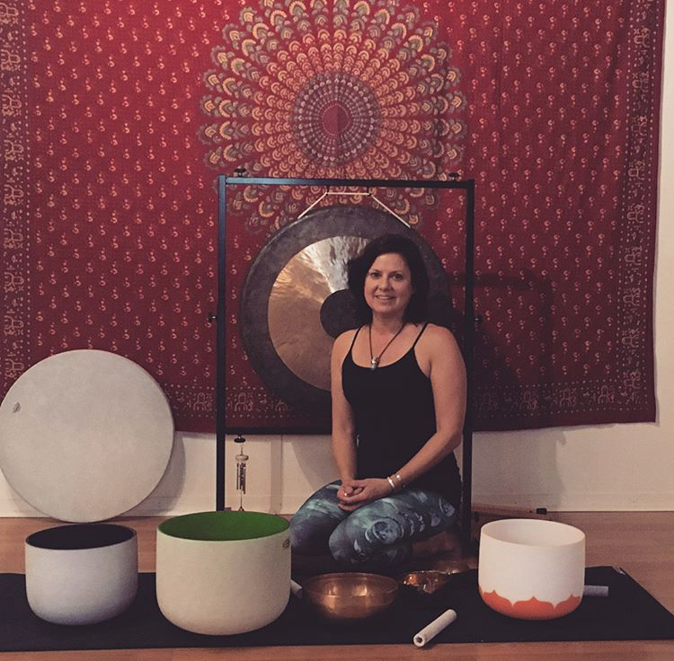 Tana with Sound Bowls