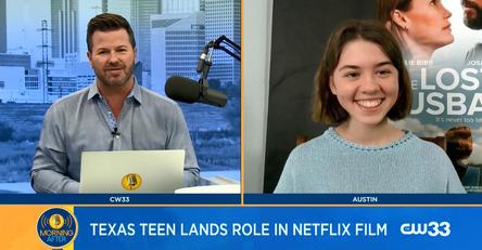 Callie Haverda's The Lost Husband interview on CW33 in Dallas