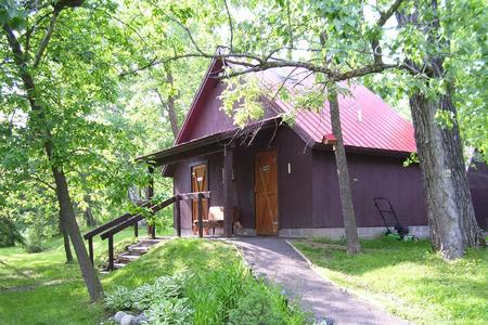 Hot showers Duluth Campground Pet friendly