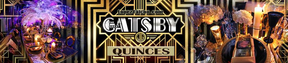 Gatsby Quinces Party Miami Qinceanera Great Gatsby photos Shoot Miami Quince Parties Dresses Dress Photo Video