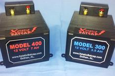 Two different car audio battery lithium