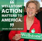 Sen. Elizabeth Warren, Sen. Paul Wellstone's successor in progressive causes.