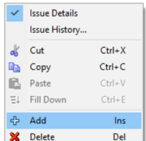 Add Issue details in Primavera P6