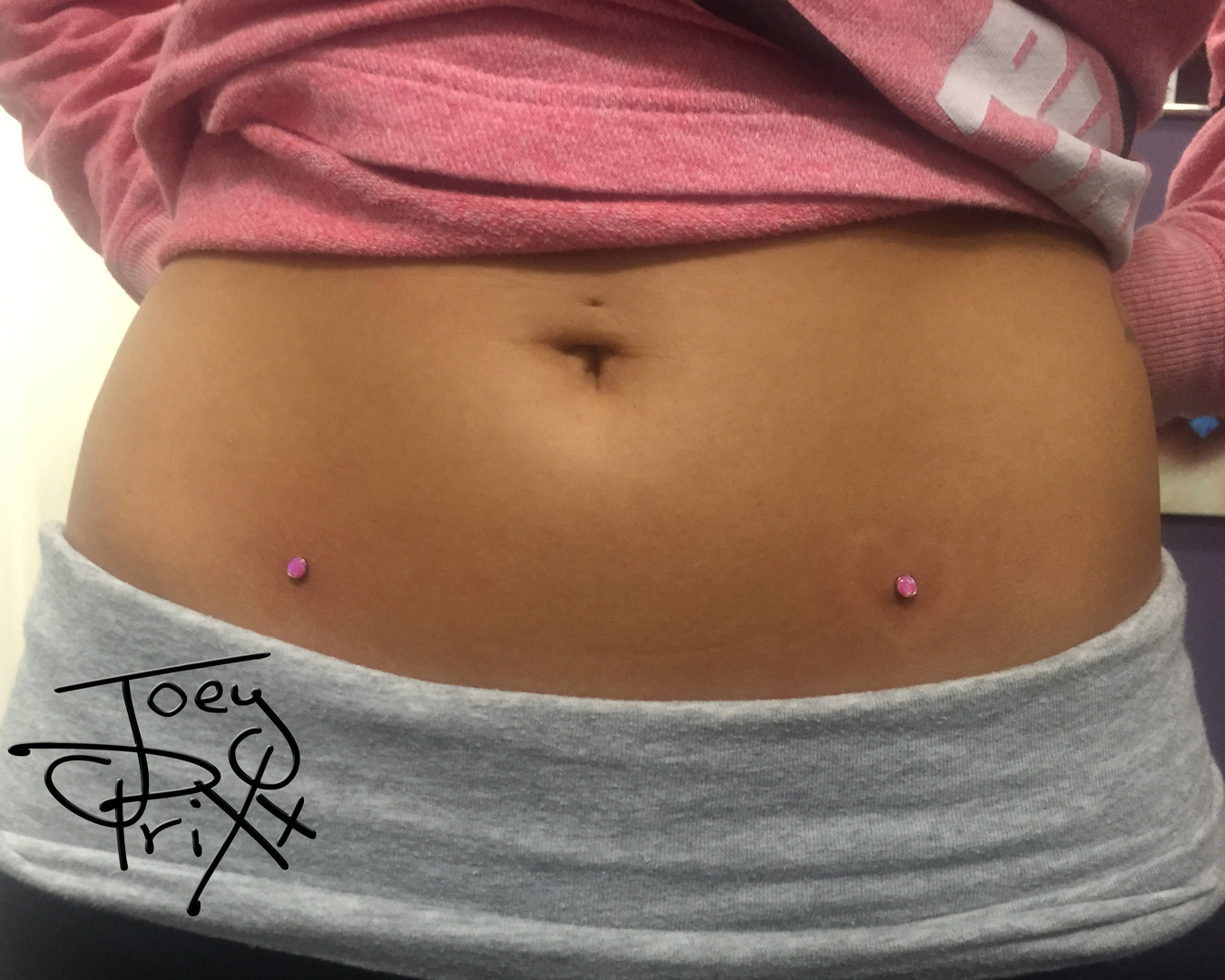 microdermal back dimple piercing