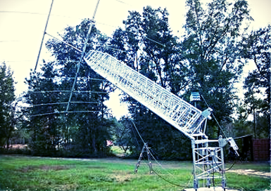 install antenna tower