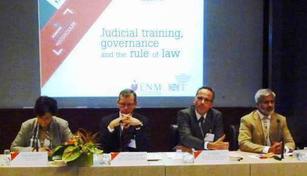 Lyal S. Sunga in Bordeaux France judicial training