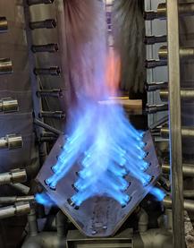 High Efficiency Auxiliary Hog Head Burner