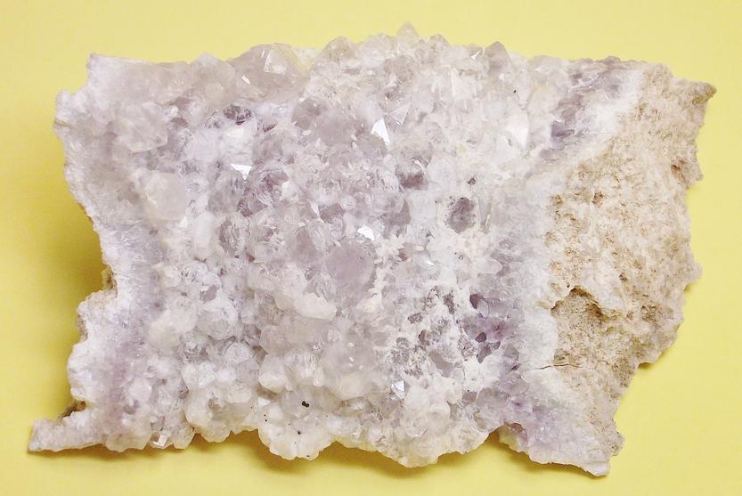 Quartz & Laumontite crystals Prospect Park Quarry, Passaic Co., New Jersey