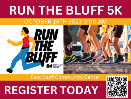 Register for Run The Bluff 5K today