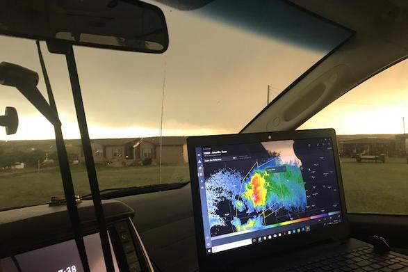 RadarScope on all devices in tour van