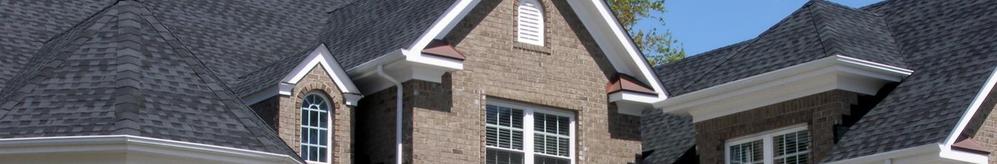 White 5" Seamless Gutters Residential Installation Alamance County
