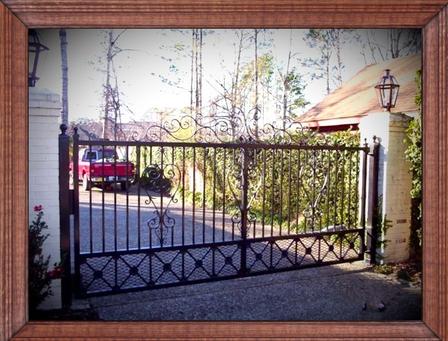 iron, steel, aluminum, driveway gates, fences