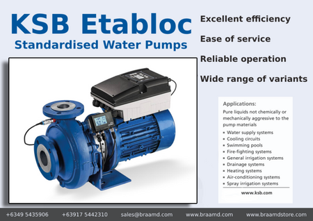 KSB Etabloc pump