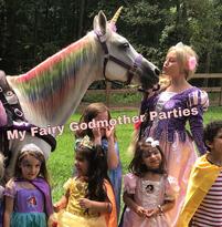 atlanta unicorn party, atlanta princess parties