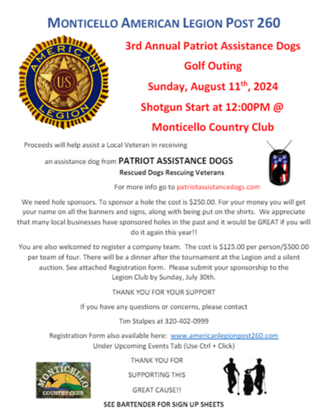 post 260 american legion