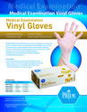 MedPride Powder Free Medical Examination ​Vinyl Gloves