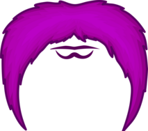 Purple Mustache;no douchebags allowed