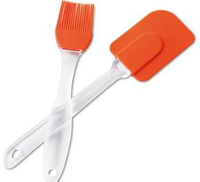 Silicone Spatula Set Brush Scraper Spoon