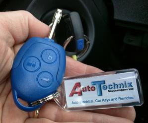 Ford Transit Blue Remote Key