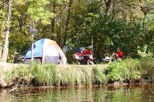 Duluth St. Louis River Fond du Lac Tent Campground