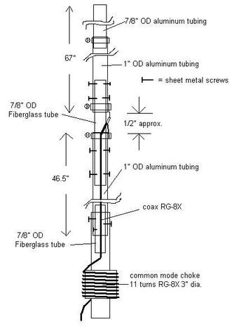 The 6 Meter OCF Dipole Vertical