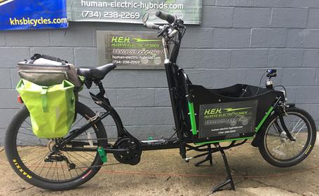 Bakfiets HEH Wicycle Box Bike electric cargo bike